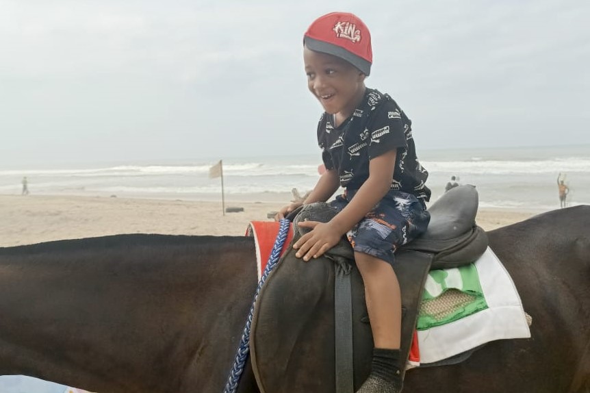 boy on horse